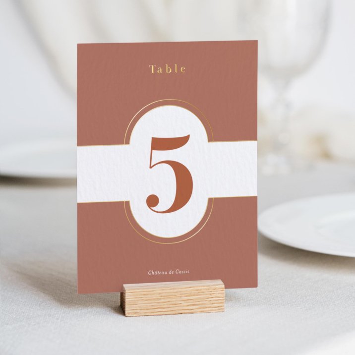 Numéro de table Maroie Louise